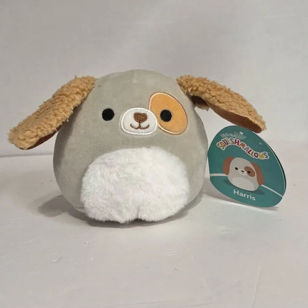 Squishmallows Harris The Dog 5” NWT